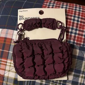 No Boundaries Plum Bag Charm